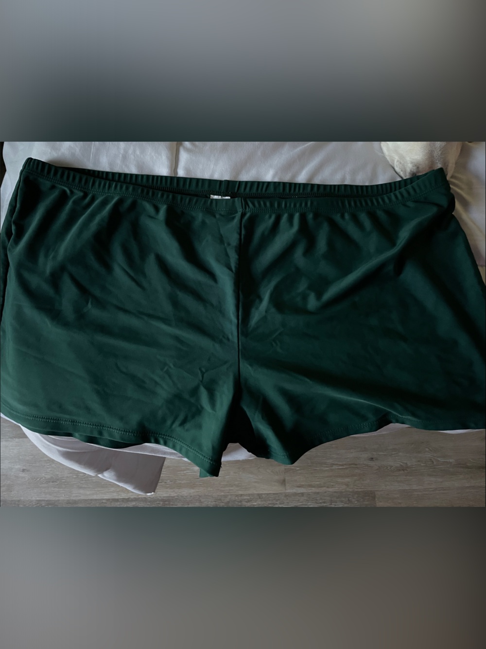 Source Unknown Dark Green Women's Swim Bikini Bottoms